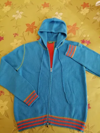 Giacca con cappuccio Benetton con cappuccio unisex