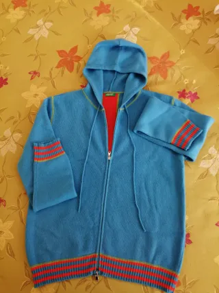 Giacca con cappuccio Benetton con cappuccio unisex