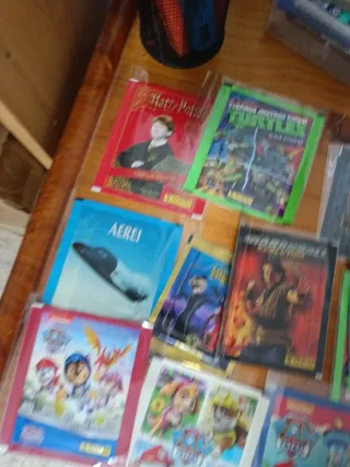 Sobres de cromos antiguos