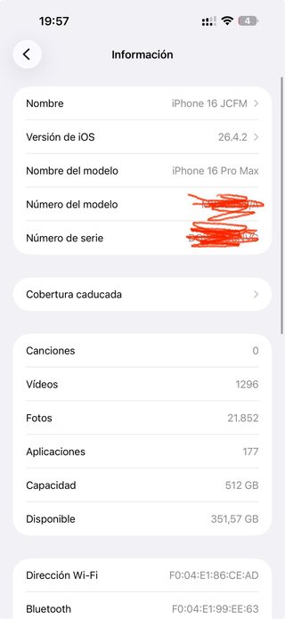 iPhone 16 Pro Max 512GB Negro