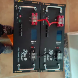 2 Baterías Litio Kiro Solar 2,5kW