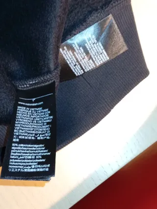 Sudadera Calvin Klein Logo Negro Naranja