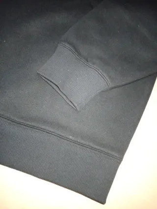 Sudadera Calvin Klein Logo Negro Naranja