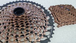 Cassette y Cadena SRAM XX1 Bronce