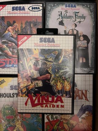 Lote colección Juegos Sega Master System