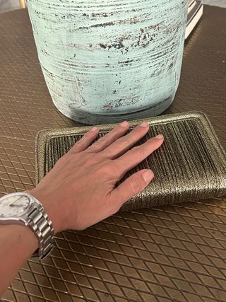 Bolso de fiesta dorado nuevo