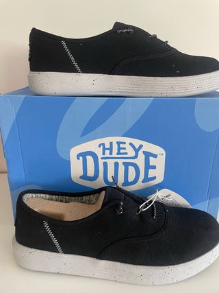 Zapatillas Hey Dude Hombre Negras Talla 44