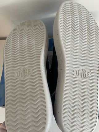 Zapatillas Hey Dude Hombre Negras Talla 44