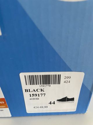 Zapatillas Hey Dude Hombre Negras Talla 44