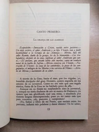 Mireia. Federico Mistral.