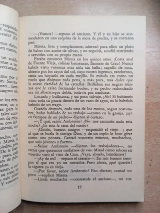 Mireia. Federico Mistral.