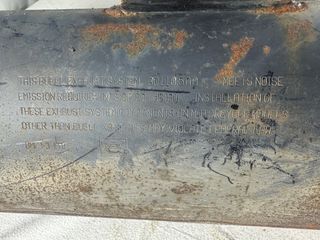 Buell XB9 y XB12 2003-2010 Silencioso original Hom