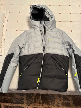 Traje de nieve Wedze gris y negro