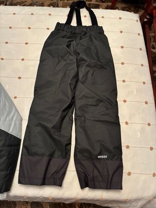 Traje de nieve Wedze gris y negro