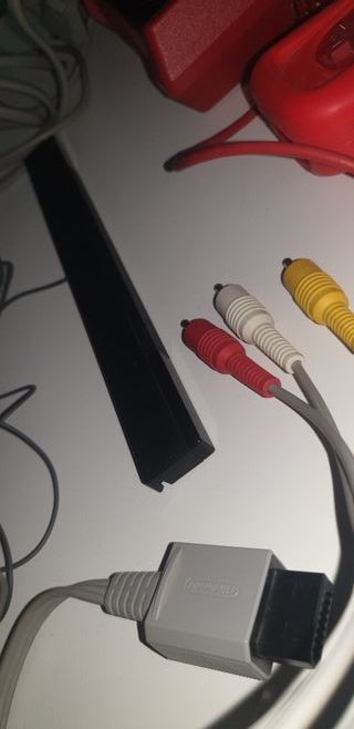 Nintendo Wii edición limita; Roja y Negra Completa