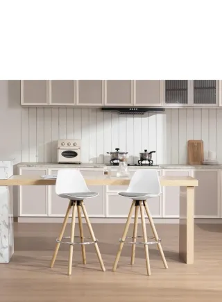 Juego de 2 taburetes de cocina a estrenar