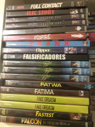 Lote peliculas Películas DVD (Precintadas)