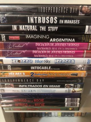 Lote peliculas Películas DVD (Precintadas)