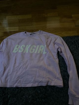 Sudadera Lila BSKGIRL