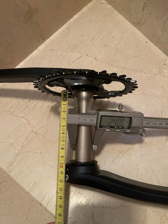 Bielas Shimano SLX FC-M7120 FC-M7100 NOVO 175mm