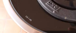 Placa de gas Teka Cristalgas y porta mandos acero