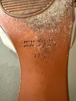 Tacones bajos Chie Mihara Beige