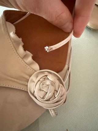 Tacones bajos Chie Mihara Beige