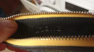 Tarjetero Loewe Negro Multicolor