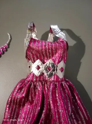 Conjunto Barbie: Vestido, Zapatos y Accesorios
