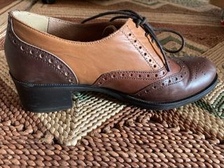 Zapatos Lince vintage piel marrones