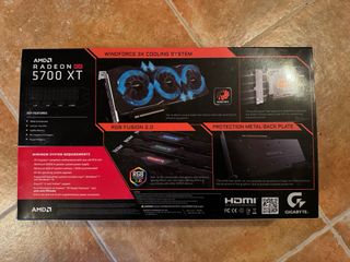 AMD RX 5700 XT 8GB Gigabyte Gaming OC