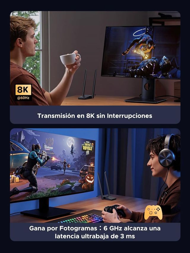 Adaptador WiFi 6E UGREEN AX5400