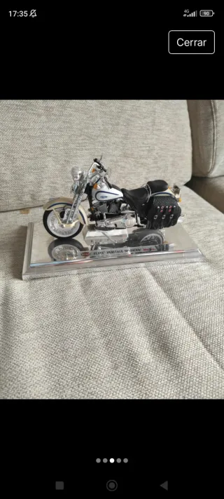 Maqueta Harley Davidson 1:10