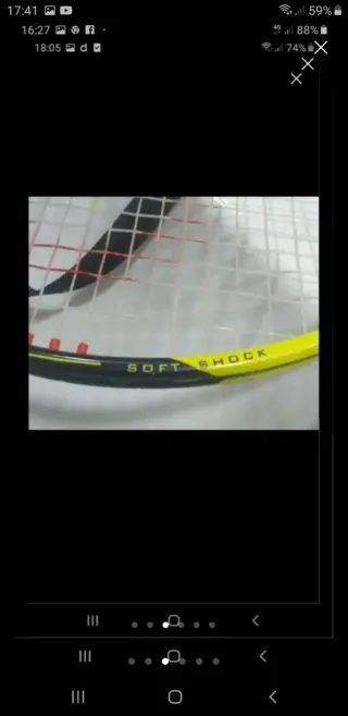 Raqueta Wilson con funda