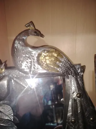 Espejo antiguo decorado años 20