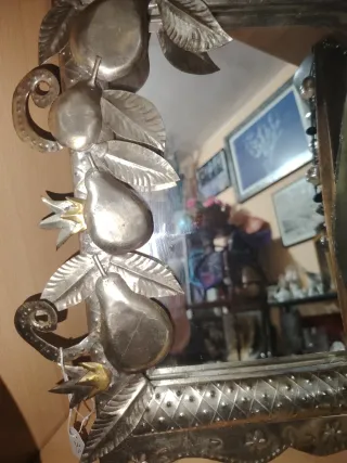 Espejo antiguo decorado años 20