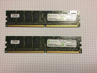 2x RAM Rendition 2GB DDR2 PC640