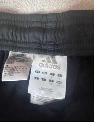 Pantalón chándal Adidas negro Adidas Black 3-Stri
