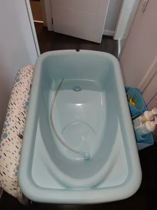 Bañera y cambiador Chicco Cuddle & Bubble