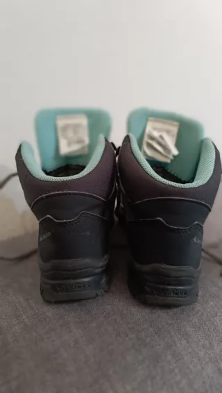 Botas Quechua niño/a, mujer gris y turquesa