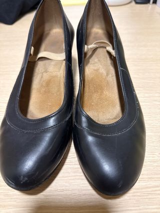 Zapatos de baile flamenco piel negra