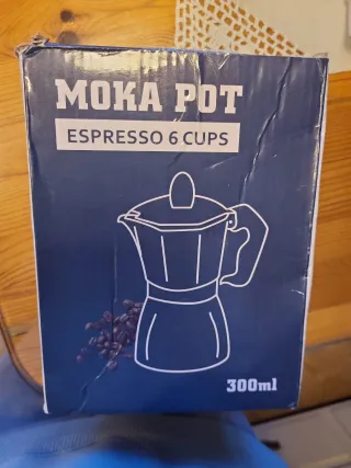 Cafetera italiana Moka Pot Rosa vitro