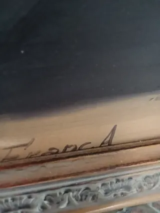 Antico dipinto di natura morta