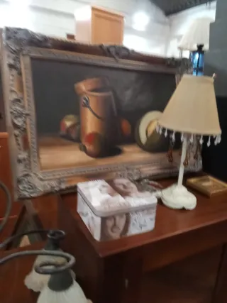 Cuadro antiguo bodegón