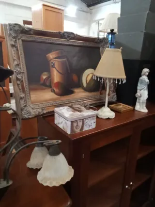 Cuadro antiguo bodegón