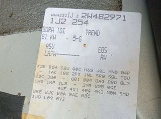 Llanta volkswagen 6jx15h2et38 bora 1.9 tdi 337198