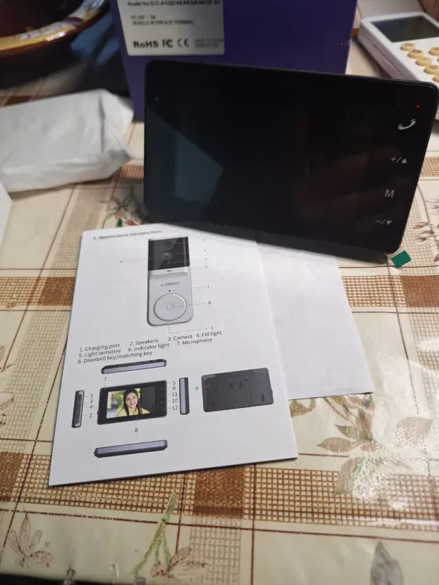 Videoportero Inalámbrico con Grabación