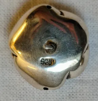 PENDIENTES PLATA DE LEY CON FORMA DE FLOR