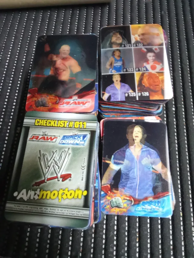 400 Cromos WWE Raw Animotion ref 198