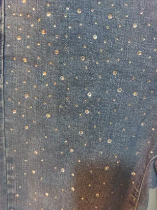 Pantalón niña Calzedonia con brillantes